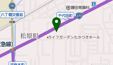 マス星自動車(株)の地図画像