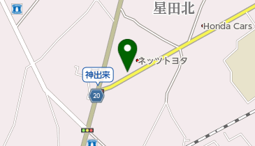 (有)大喜自動車の地図画像