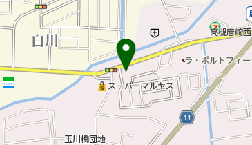 玉川オート(株)の地図画像