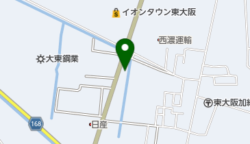 カーコンビニ倶楽部スーパーショップオートウエストの地図画像