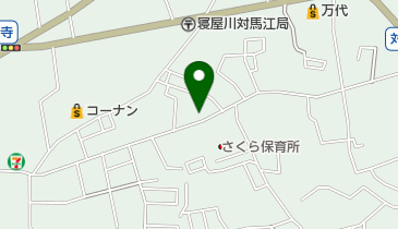 (株)岡本モータース寝屋川工場の地図画像