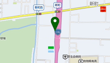 中河自動車(株)の地図画像