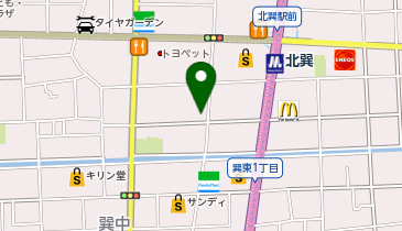 春日自動車生野支店の地図画像