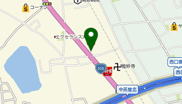 イワキ自動車の地図画像