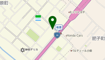 フクオカ自動車の地図画像