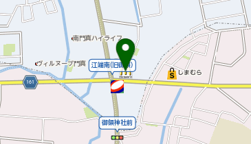 マクドナルド門真御領店の地図画像