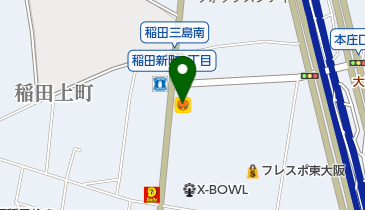 31アイスクリームフレスポ東大阪店の地図画像