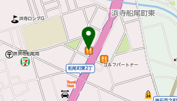 吉野家第二阪和浜寺店の地図画像