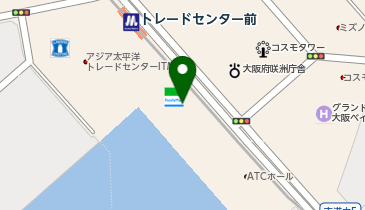 すき家南港ATC店の地図画像
