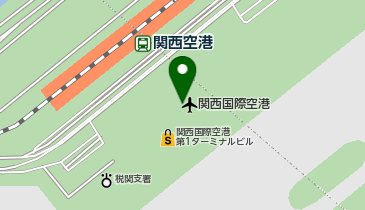 すき家関西国際空港店の地図画像