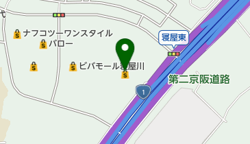 リンガーハットビバモール寝屋川店の地図画像