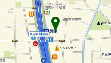 サイゼリヤそよら長原駅前店の地図画像