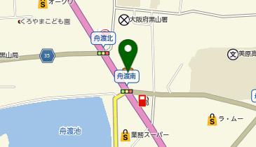 香の川製麺美原店の地図画像