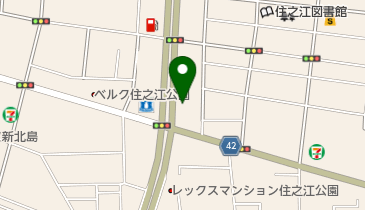 ザめしや住之江店の地図画像