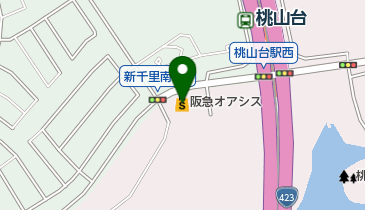 カプリチョーザアザール桃山台店の地図画像
