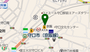 大起水産鰻・割烹豊りょう京阪守口店の地図画像