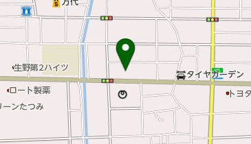 ワンカルビ生野巽店の地図画像