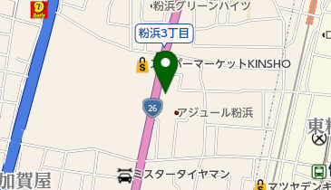 かつや大阪住之江粉浜店の地図画像