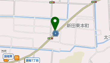 さん天大東店の地図画像