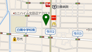 からやま東住吉今川店の地図画像