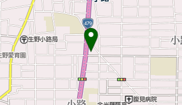 からやま大阪生野小路店の地図画像