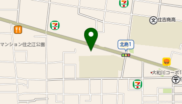 ワンカルビ住之江店の地図画像