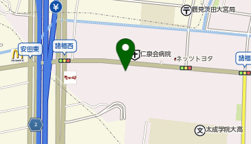 スシロー大東諸福店の地図画像