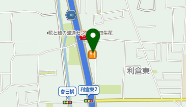 かつや豊中利倉東店の地図画像