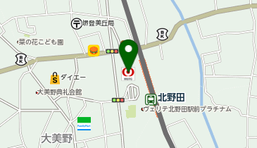 大起水産寿司と干物北野田店の地図画像