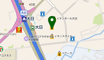 肉丸商店イオンモール大日店の地図画像
