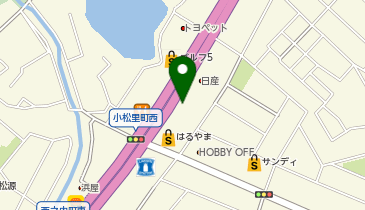 つるまる岸和田店の地図画像