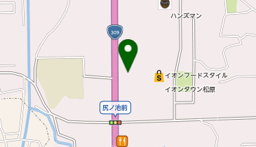 きんのぶた河内松原店の地図画像