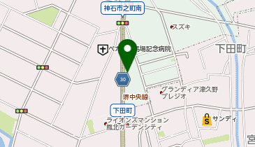 きんのぶた鳳北店の地図画像