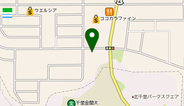 きんのぶた箕面小野原店の地図画像