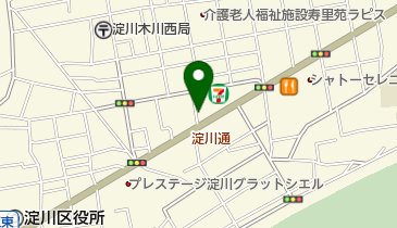 天下一品十三店の地図画像