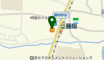 珈琲館藤阪駅前店の地図画像
