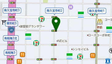 京ちゃばな南船場の地図画像