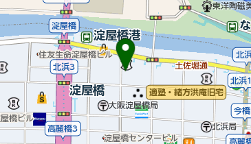 ウェルコイン淀屋橋の地図画像