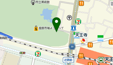 近鉄フレンドリーホステル大阪天王寺公園の地図画像