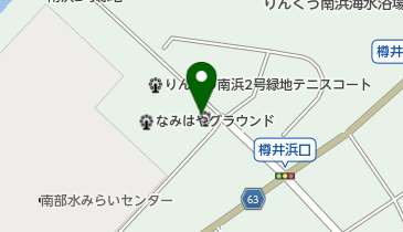 泉南市民球場(サザンスタジアム)の地図画像