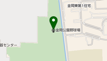 金岡公園野球場の地図画像