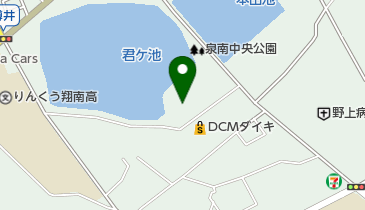 泉南市立市民体育館の地図画像