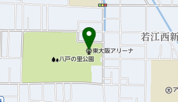 総合体育館東大阪アリーナの地図画像