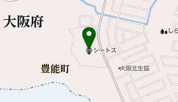 豊能町立スポーツセンターシートスの地図画像