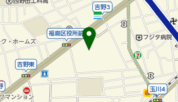 福島スポーツセンターの地図画像