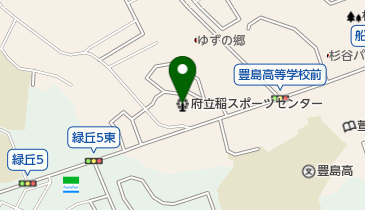 大阪府立稲スポーツセンターの地図画像