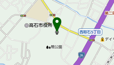 高石市立総合体育館の地図画像