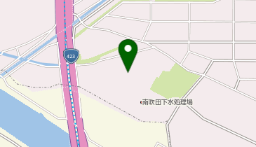 南吹田市民体育館の地図画像
