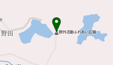 野外活動ふれあい広場の地図画像