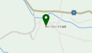 かいづかいぶき温泉オートキャンプ場の地図画像